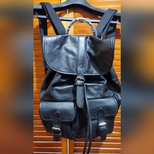 William Rast leather backpack